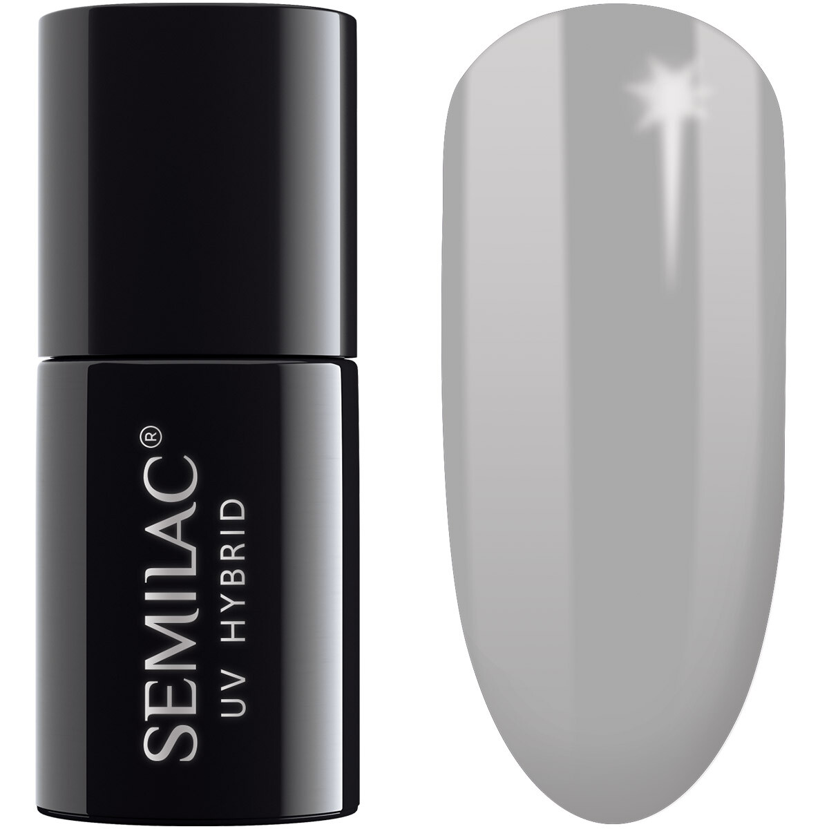 Semilac UV Hybrid 7ml Stylish Grey 105