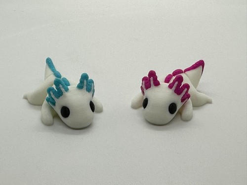 3D Printed Critter Fidgets, Mini Animal Figurines, Flexible & Articulated - Picture 8 of 94