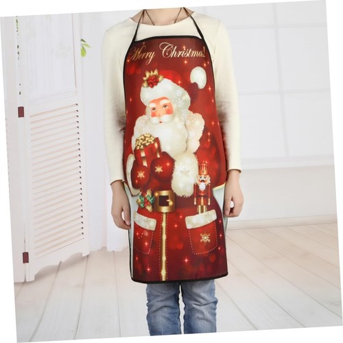 Christmas Apron, Christmas Apron, Santa Apron, Christmas Gift, Cooking Apron - Picture 3 of 12