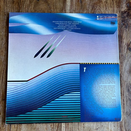 THE ALAN PARSONS PROJECT - THE BEST OF EX-/EX+ VINYL LP - Foto 2 di 11