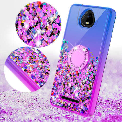 Für Schok Volt SV55 Hülle Liquid Glitter Diamond Cover mit Hartglas - Bild 24 von 31