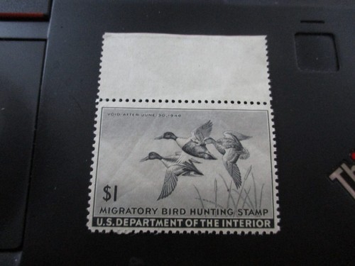 Mint NH United States Federal Duck Stamp Scott # RW 12 - Picture 1 of 2