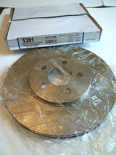Rotor de freno de disco único 5381, repuesto directo para Chrysler Sebring 2001-2006 - Imagen 9 de 14