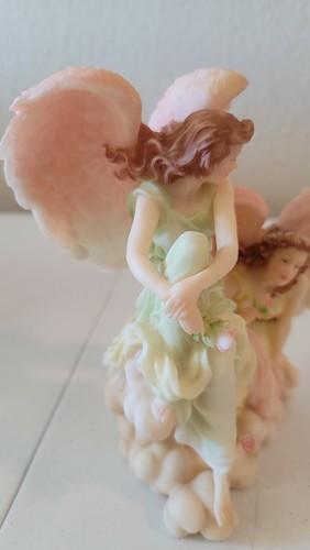 Roman Seraphim Classics Sisters  Heart and Soul 7 1/2" Angel Figurine #81486 EUC - Picture 6 of 12