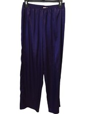 Victoria's Secret Satin Wide Leg Pull On Elastic Waist Pajama Pant Women's Small