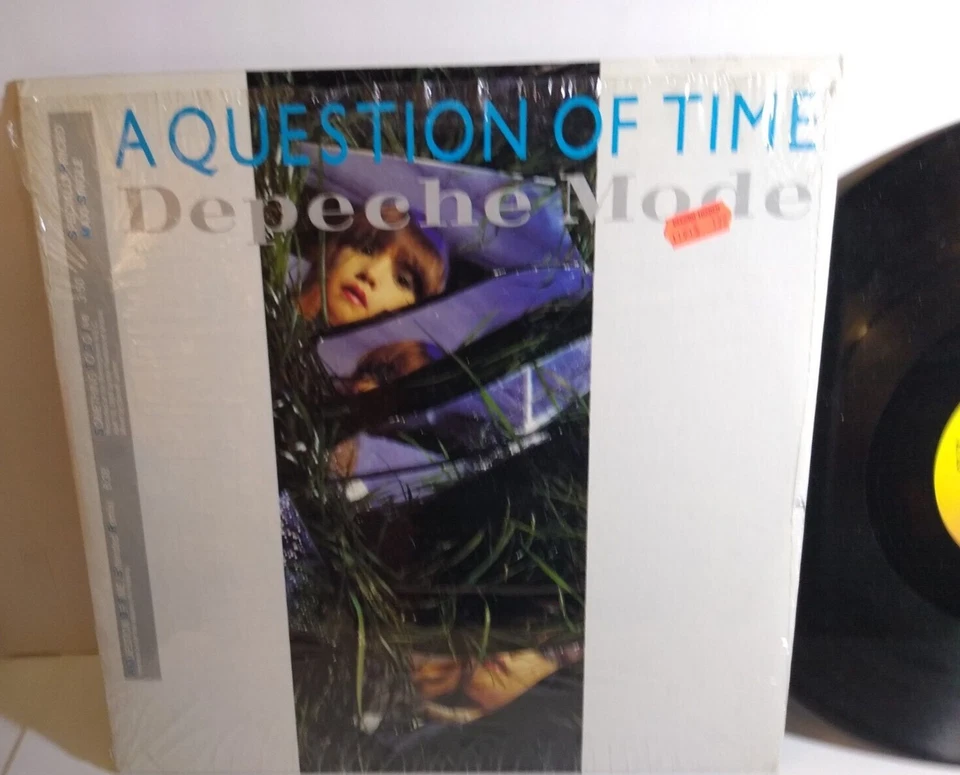 Мини-альбом Depeche Mode Question Of Time Lust 12 дюймов Black Celebration Synth-Pop Mute 1986 - Изображение 2 из 4