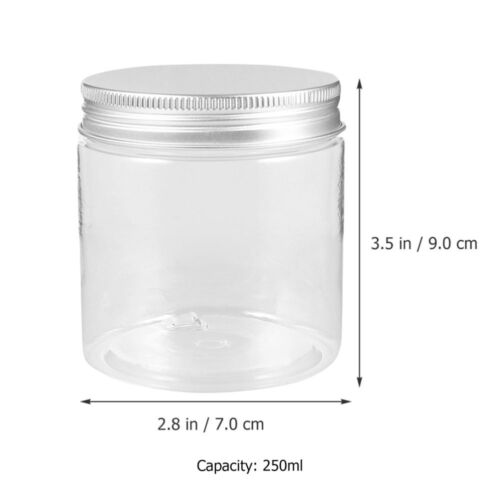 12X Mason Jars & Lids Airtight Preserving Oats Clear Canning Jar 250ml - Picture 16 of 16