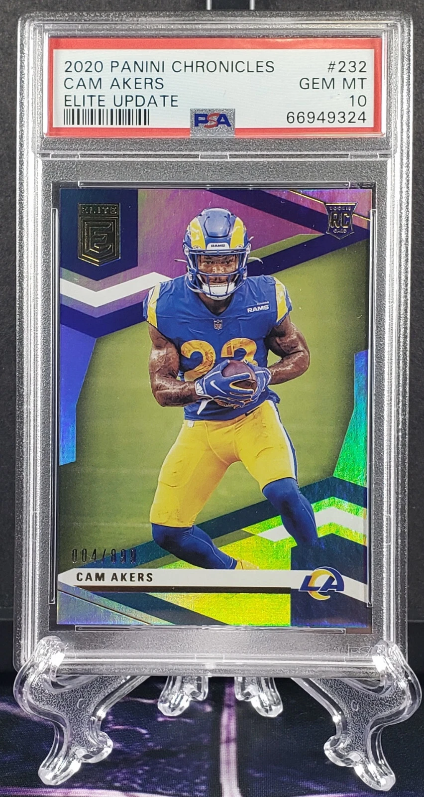 Cam Akers Panini Chronicles Elite Update #232 Base