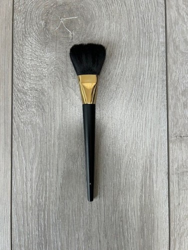 YSL YVES SAINT LAURENT LOOSE POWDER BRUSH NO 4 BLACK & GOLD MONOGRAM LOGO RARE - Picture 5 of 5