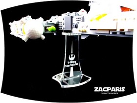 DISPLAY STAND for Star Wars Lego 75249 75181 7658 9495 75172 Y-Wing Starfighter