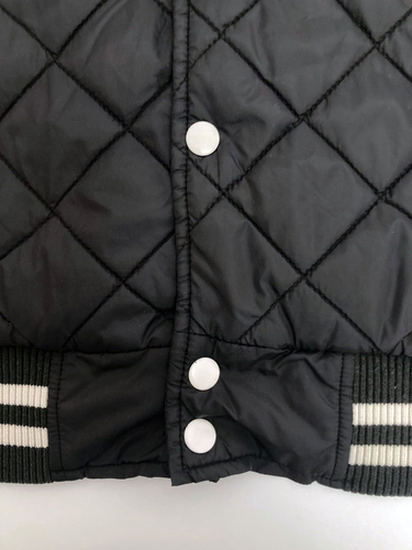 UCLA Varsity Bomber Jacket Black Men's Medium University California - Picture 8 of 13