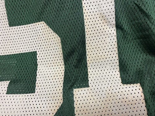 Vintage Jonathan Vilma #51 New York Jets Reebok Size L NFL Football Jersey - Picture 6 of 10