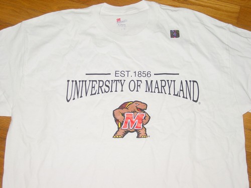 UMD University MARYLAND TERPS TERRAPINS T-Shirt NEW TAG sz..... XLarge XL - Picture 8 of 9