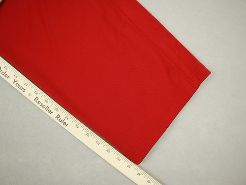 Nebraska Cornhuskers Pants Men 58 Red Adidas Embroidered Pockets Sweatpants NCAA - Picture 6 of 8
