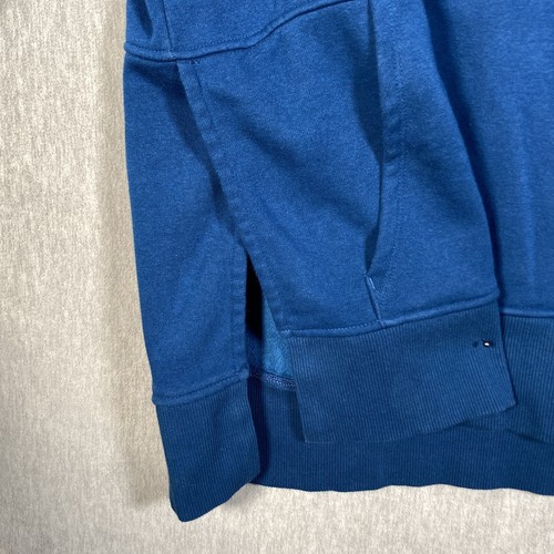 ATHLETA Cozy Karma Longer Hoodie Sweatshirt Damen S Pfauenblau High Neck - Bild 4 von 19