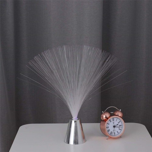 LED Sensory Colour Changing Fibre Optic Lamp Crystal Mood Night Light Decor - Picture 9 of 12