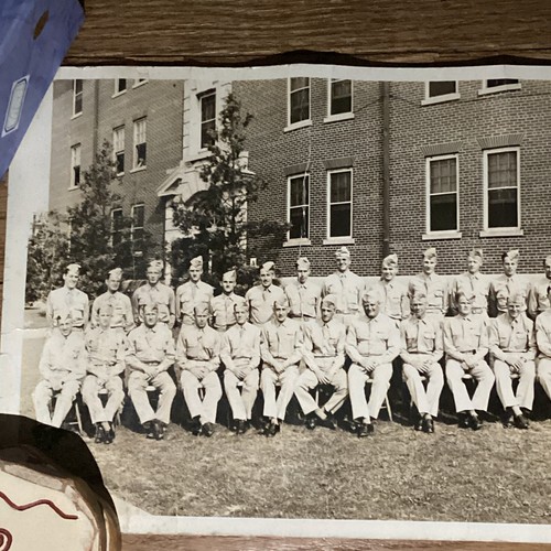 1943 WWII Fort Knox Kentucky US Soldiers In Uniform 26x8” Panaromic Picture - Picture 2 of 6
