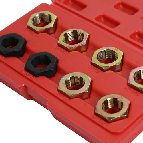 Pro Axle Spindle Fractional & Metric Rethreading Tool Set 8pc Thread