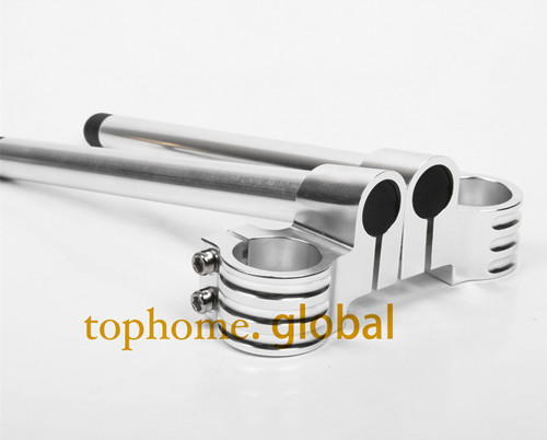 43mm 45mm 46mm 48mm Fork Motorcycle 7/8" Handlebar Riser High Clip On Adjust UK - Picture 3 of 4