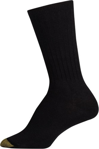 GOLDTOE Women's Casual Texture Ribbed Crew Socks (6 Pairs) - Picture 32 of 57