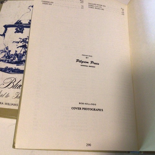 Flow Blue China Reference Books I and II by Petra Williams Hardcover 1971 - Picture 12 of 21