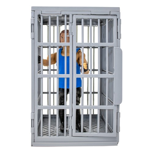 Shark Cage Playset for WWE & AEW Wrestling Action Figures - 第 2/6 張圖片