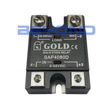 1PC New For GOLD Solid state relay SAP4090D 90A 3-32VDC 40-530VAC