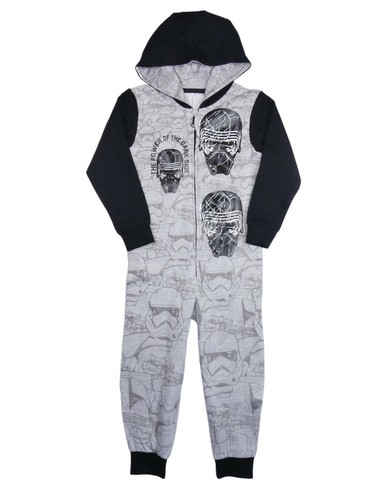 Personalised Star Wars All In One Pyjama Sleepsuit Kylo Ren Storm Trooper 4-13 - Picture 2 of 2