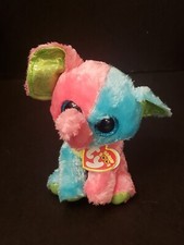 Ty Beanie Boos ELFIE the Elephant Justice Exclusive NEW 6" plush