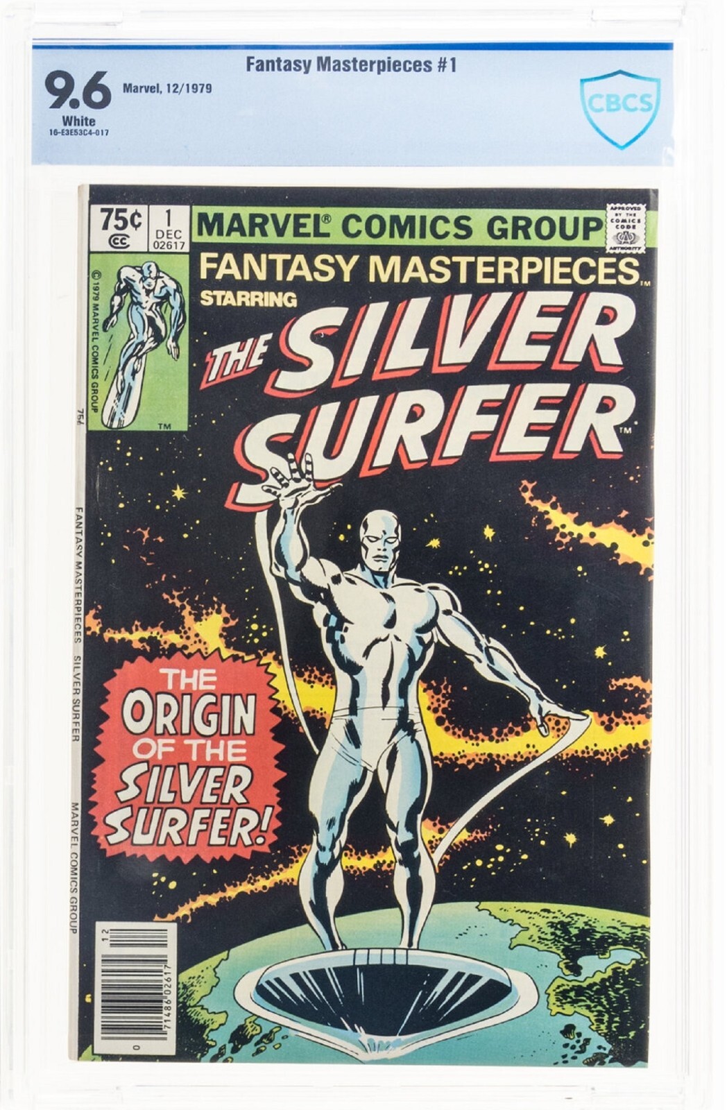 FANTASY MASTERPIECES #1 CGC 9.6 NEWSSTAND 1979 SILVER SURFER ORIGIN~BUSCE 🔥 cgc