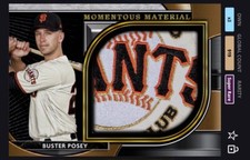 [DIGITAL CARD] TOPPS BUNT 2021 BUSTER POSEY MUSEUM JUMBO PATCH RELIC, SF GIANTS