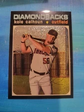 2020 Topps Heritage Chrome /999 #THC-597 Kole Calhoun Arizona Diamondbacks