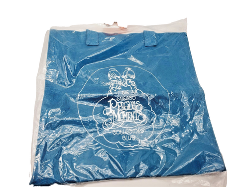 Borsa tote in tela Precious Moments Collectors Club, con manico Enesco, SIGILLATA - Foto 3 di 7