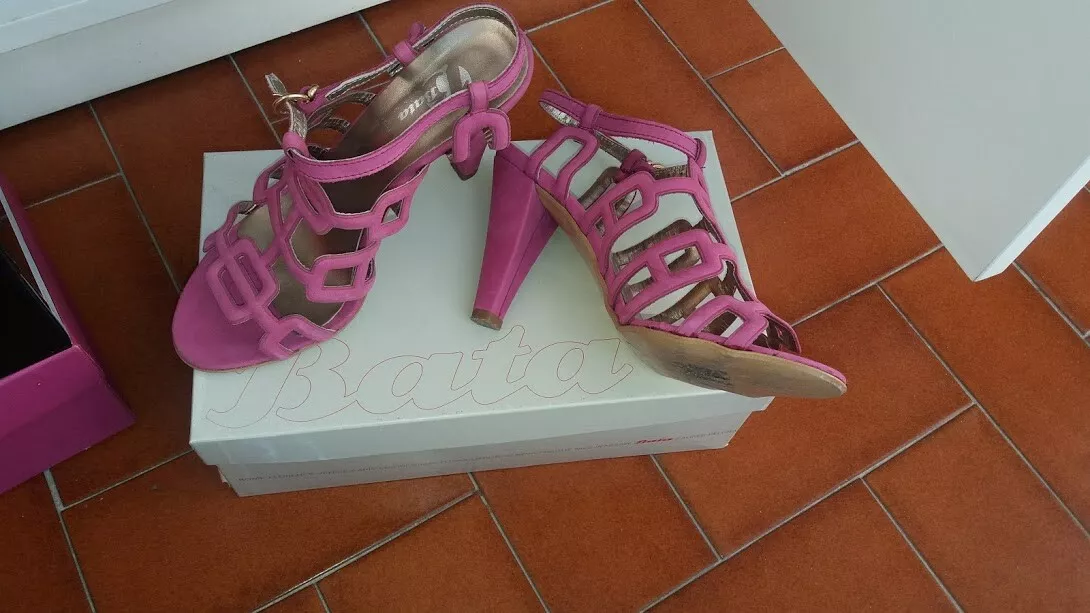 SANDALI BATA ROSA N 36 NUOVISSIMI eBay