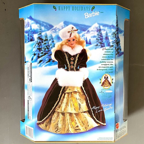 MATTEL Holiday Barbie bambola edizione speciale 1996 nuova in scatola sigillata #15646 - Foto 2 di 2