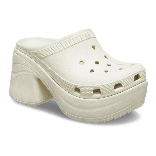 Zoccolo donna nuovo CROCS SIRENA 208547-2Y2 BONE US uomo 11 donna 13 - Foto 2 di 6