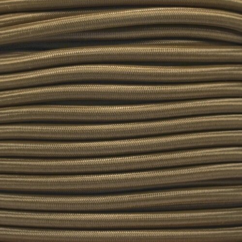 (7.6m, Coyote Brown) - Paracord Planet 1 4” Elastic Cord Crafting Stretch (7.6m, Coyote Brown) - Paracord Planet 1 4” Elastic Cord Crafting Stretch