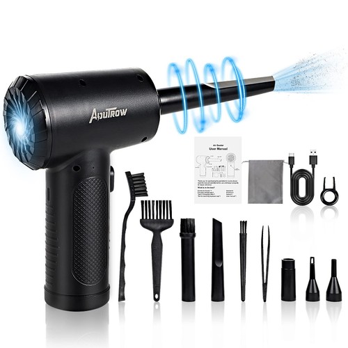 Electric Air Duster, Powerful Air Blower for Computer Car Cleaning Reusable P...
