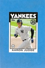 2021 Topps Update AARON JUDGE Yankees 1986 Insert #86B-12 MINT