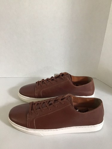 Anthony Veer Coolidge Sporty Lace Leather Designer Sneaker Brown, Men's Size 12  - Picture 2 of 8