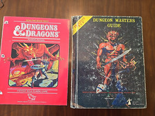 1979 Advanced Dungeons and Dragons: Dungeons Masters Guide + Player Manual D&D