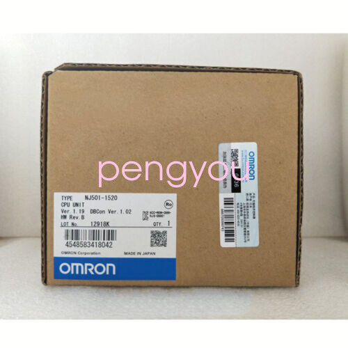 OMRON BRAND NEW NJ501-1520 plc controller Fast shipping (FedEx/DHL) - Picture 1 of 1