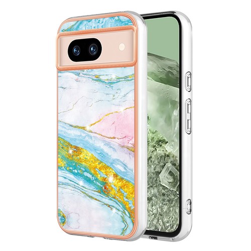 For Google Pixel 8 Pro/8A/8 Marble Pattern Wireless Charging Slim Phone Case - 第 20/43 張圖片
