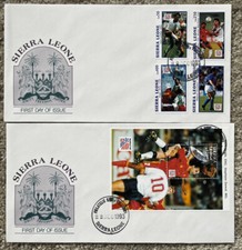 Sierra Leone 1993 First Day Cover X 2