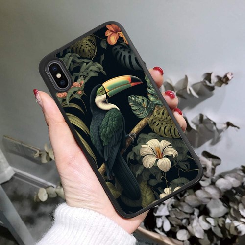 color tucan ornament Trendy Case For Motorola Moto Google Pixel OnePlus - Picture 15 of 25
