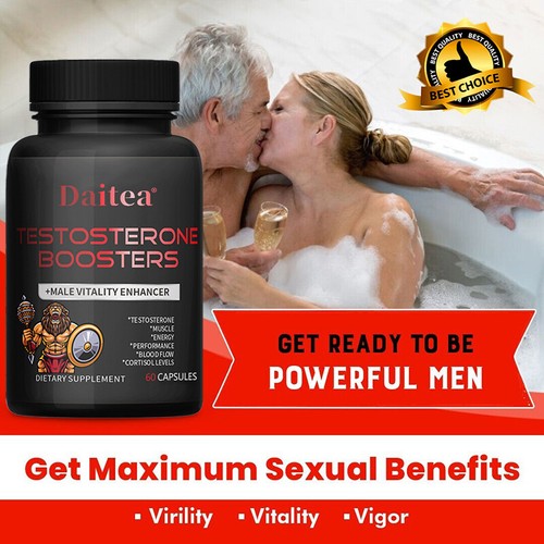 Testosterona Booster Monster Test para Hombres Testosterona 30 a 120 Cápsulas - Imagen 2 de 9