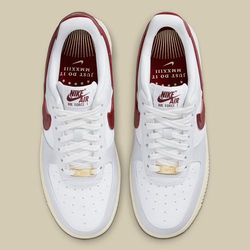 Women's Nike Air Force 1 Low '07 SE Just Do It Photon Dust Red DV7584-001 sz 11 - Picture 6 of 10