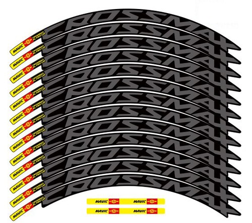 MTB Wheel Group Sticker for Mavic Crossmax 26er/27.5er/29er Customizable Color - Picture 11 of 14