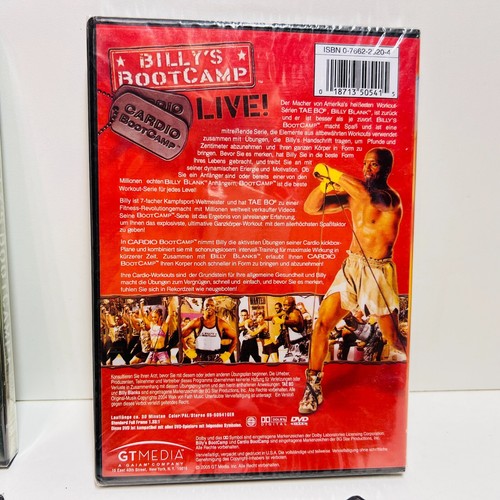 4 x DVD Billy's Bootcamp - Billy Blanks - 3x NEU 1x SEHR GUT - Bild 3 von 7