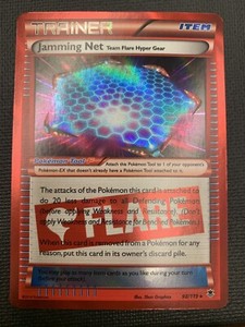 Jamming Net 98/119 XY Phantom Forces Holo Rare Pokemon TCG Card NM